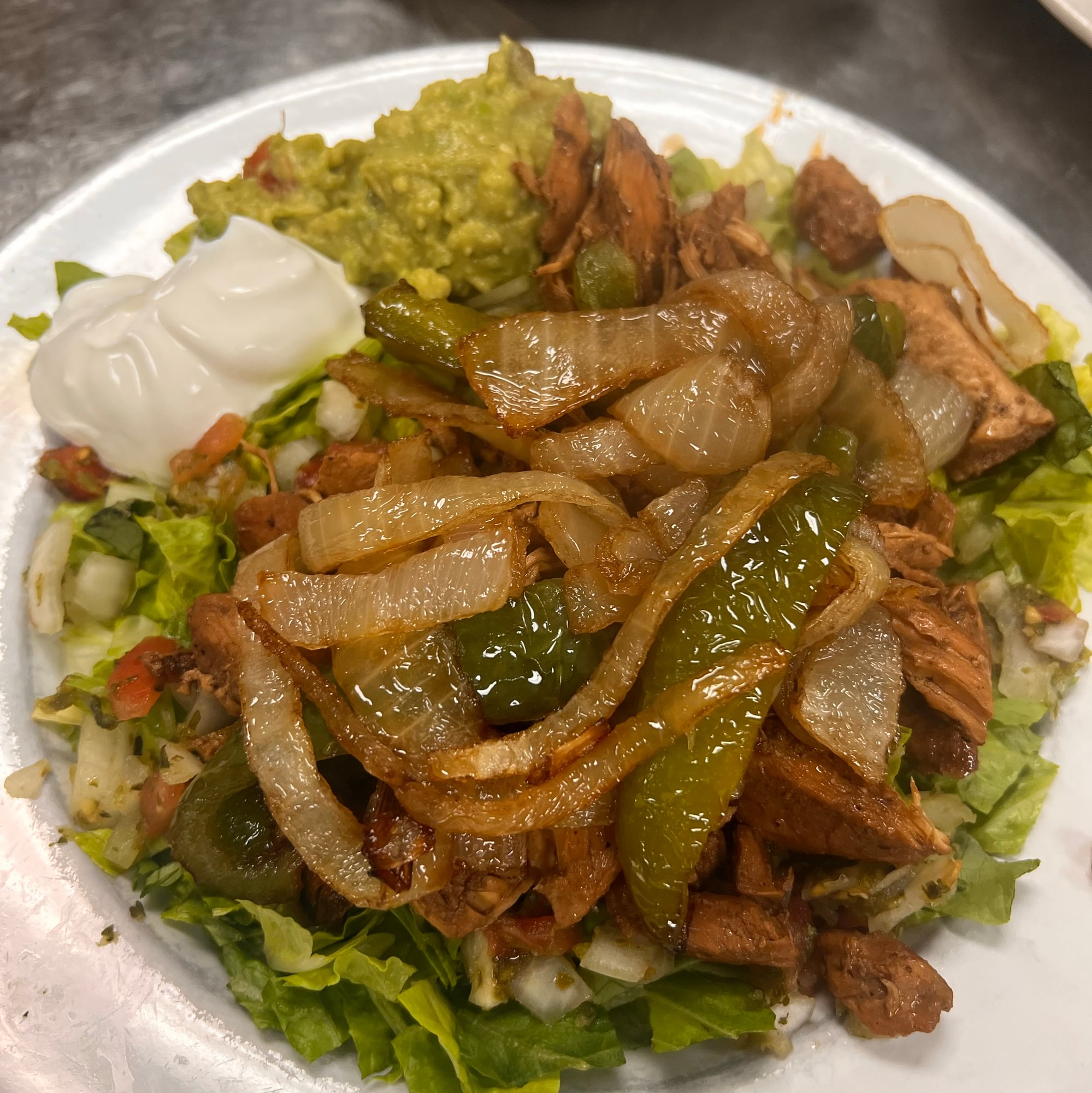 Chicken Fajita Salad