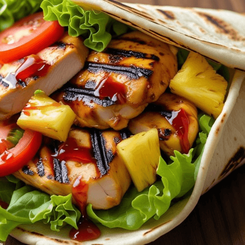 Teriyaki Chicken Wrap