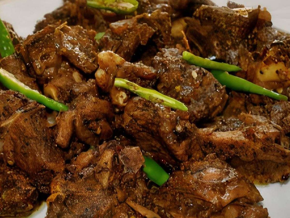 Goat Pepper Fry