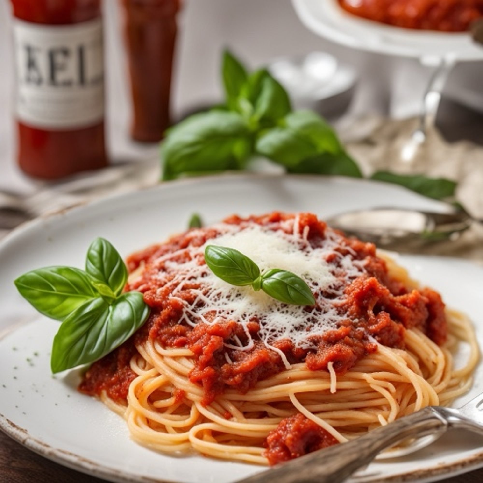 Spaghetti with Sauce
