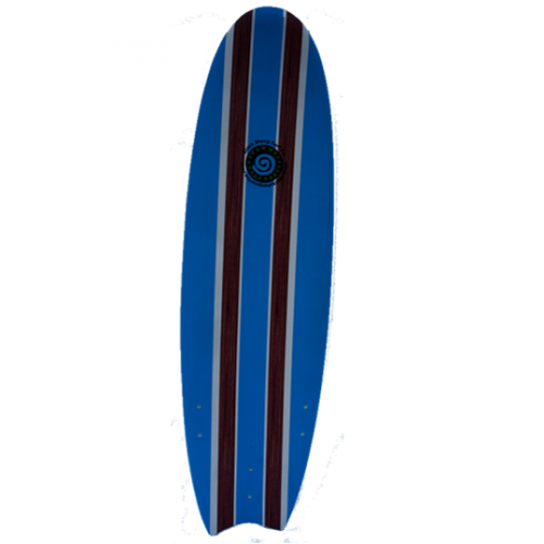 Black Sheep Surf Co 5'5 Blue Softboard Fish Junior Surfboard