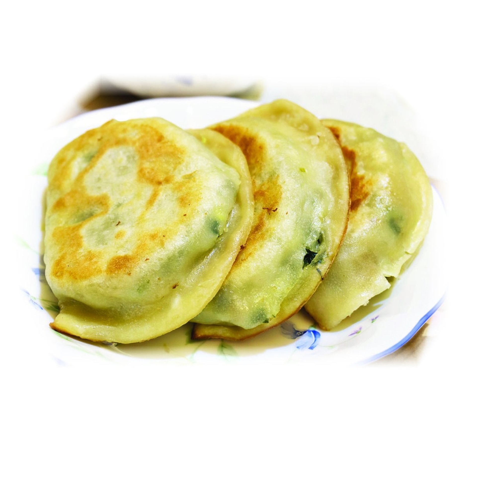 Fried leek dumpling (3) / 韭菜盒子（3）