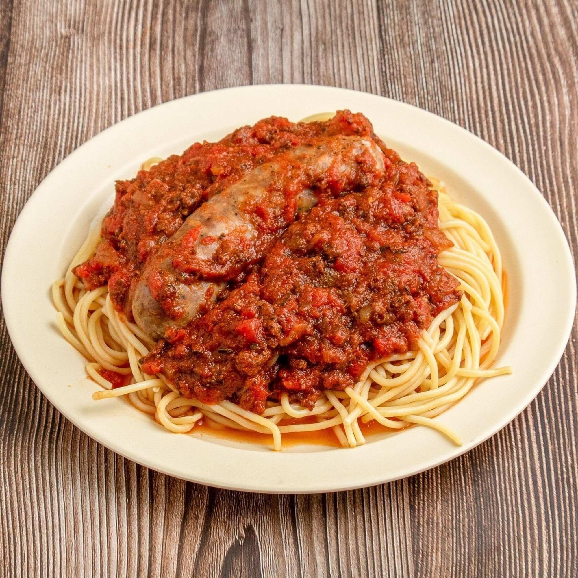 Spaghetti with Sausage