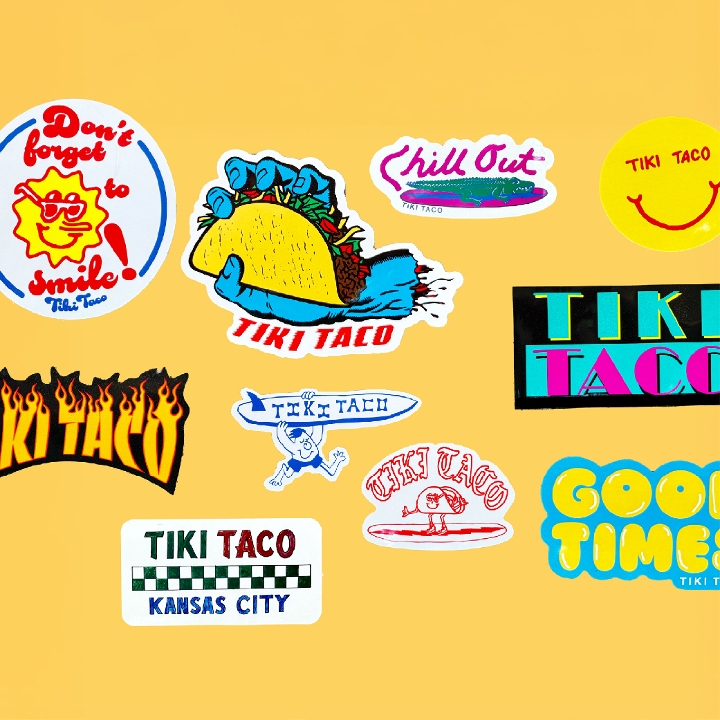 10 PACK STICKERS #2