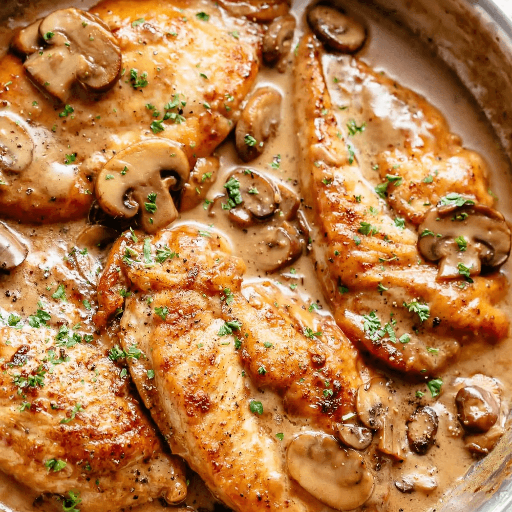 Peito de Frango A Marsala