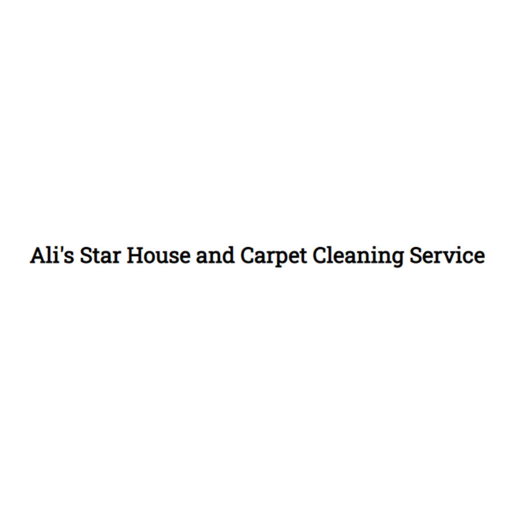 Ali’s Star House and Carpet Cleaning Services Logo