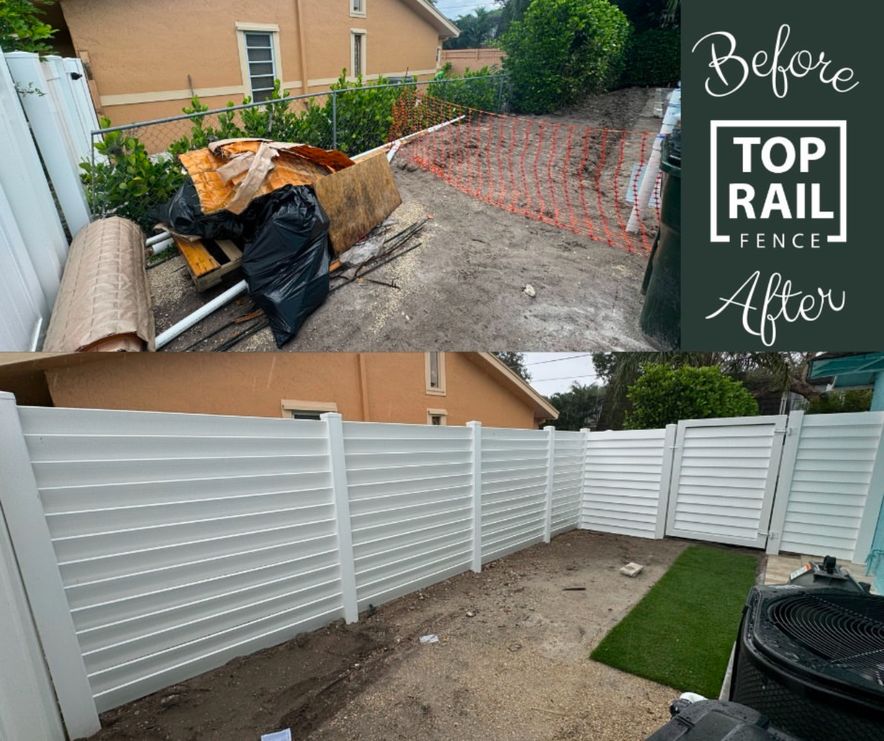 Top Rail Fence Pompano Beach Image