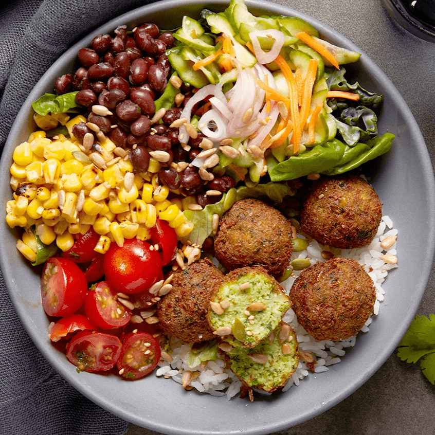 Bowl - Edamame Falafel