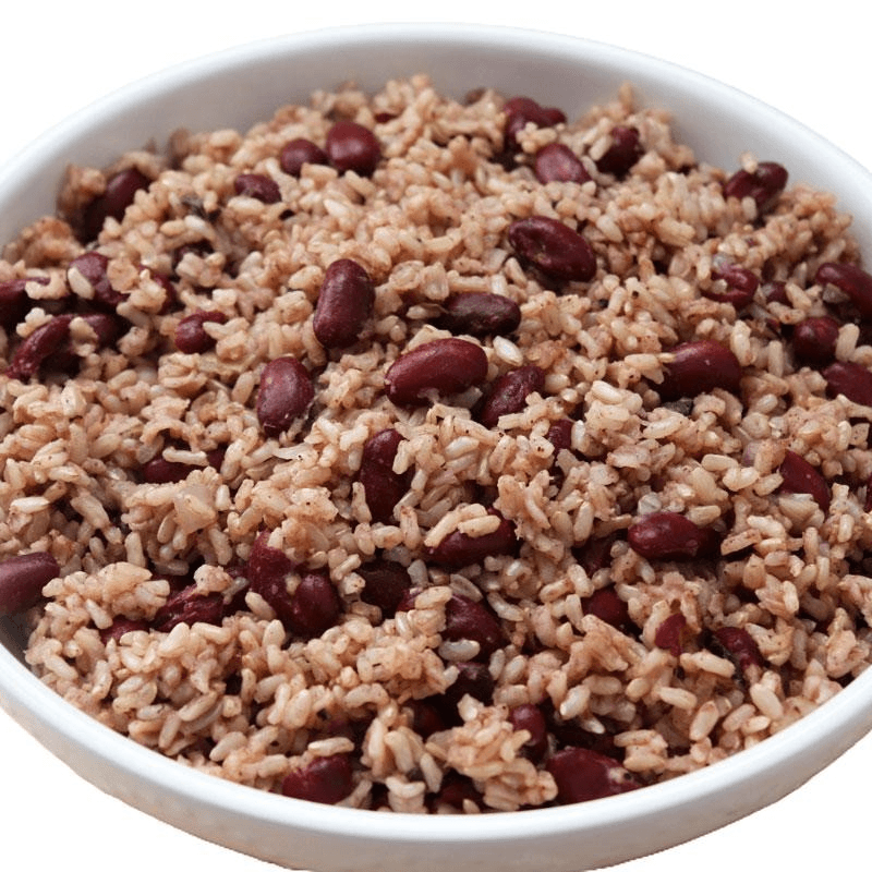 Rice and Red Kidney Peas