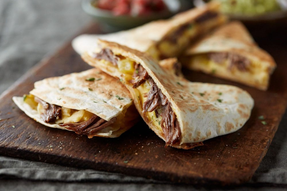 Ala Shredded Beef Quesadilla