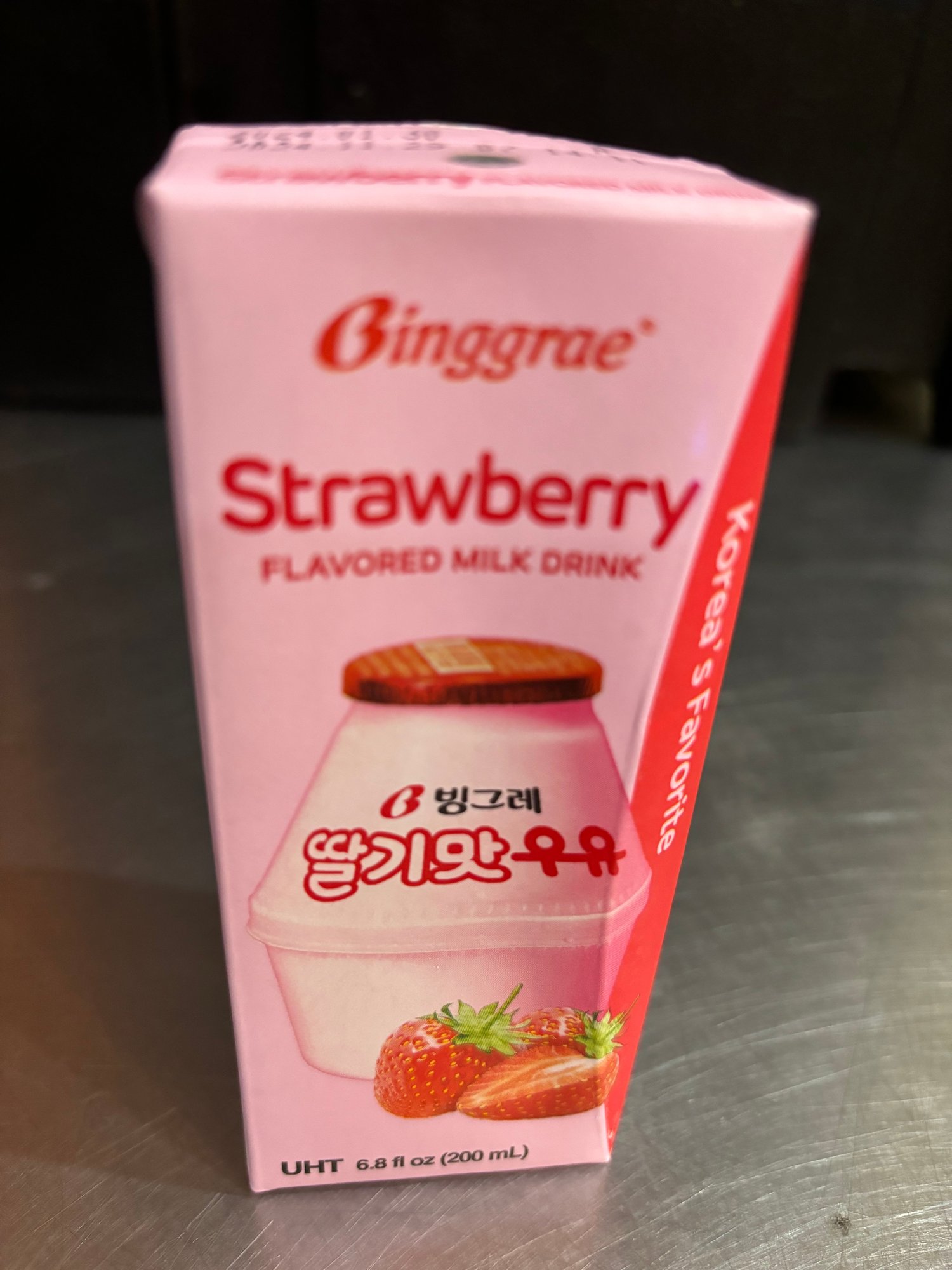 Strawberry milk
