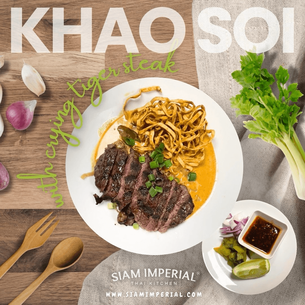 Khao Soi with Crying Tiger Steak