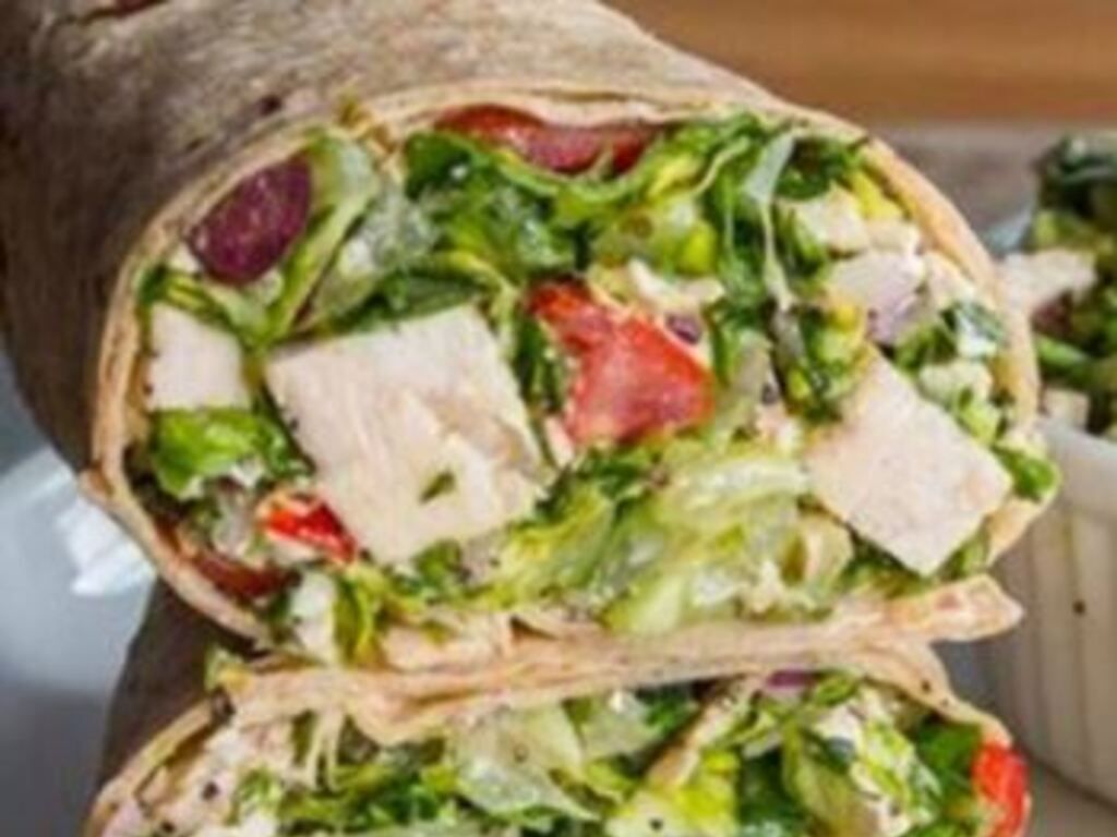 Greek Grilled Chicken Wrap