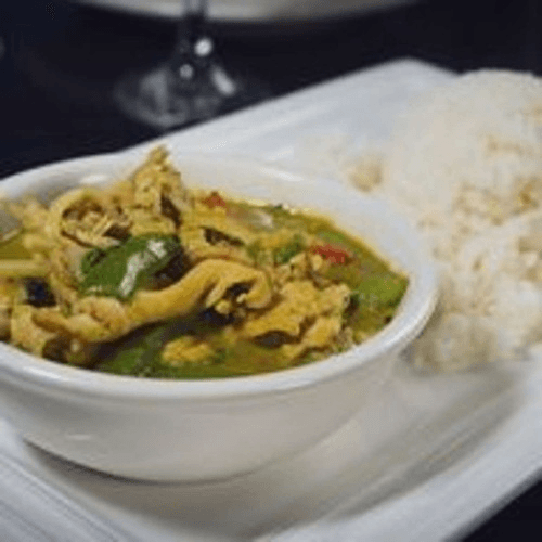 GREEN CURRY (RICE PLATE)