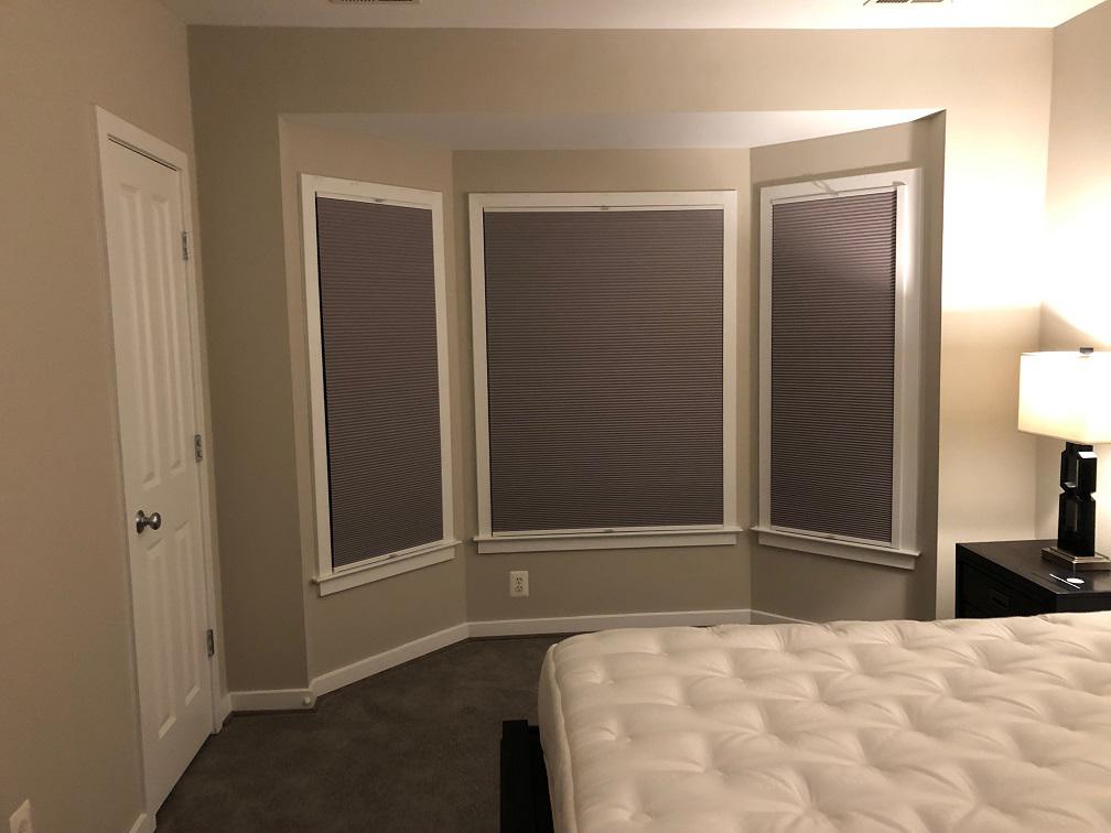 Blackout Cellular Shades by Budget Blinds of Arlington & Alexandria gave this homeowner their peaceful nights rest they desired!  BudgetBlindsArlingtonAlexandria  BlackoutShades  CellularShades  FreeConsultation  WindowWednesday