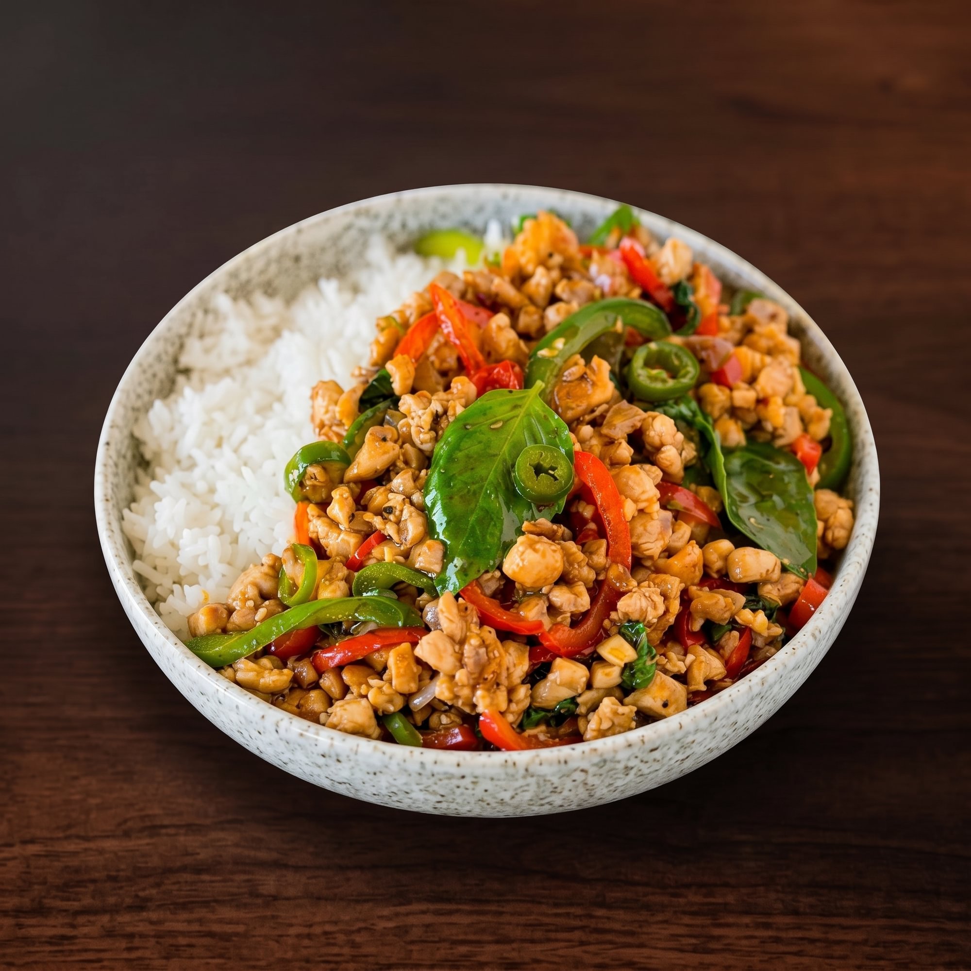 Spicy Basil Leaves