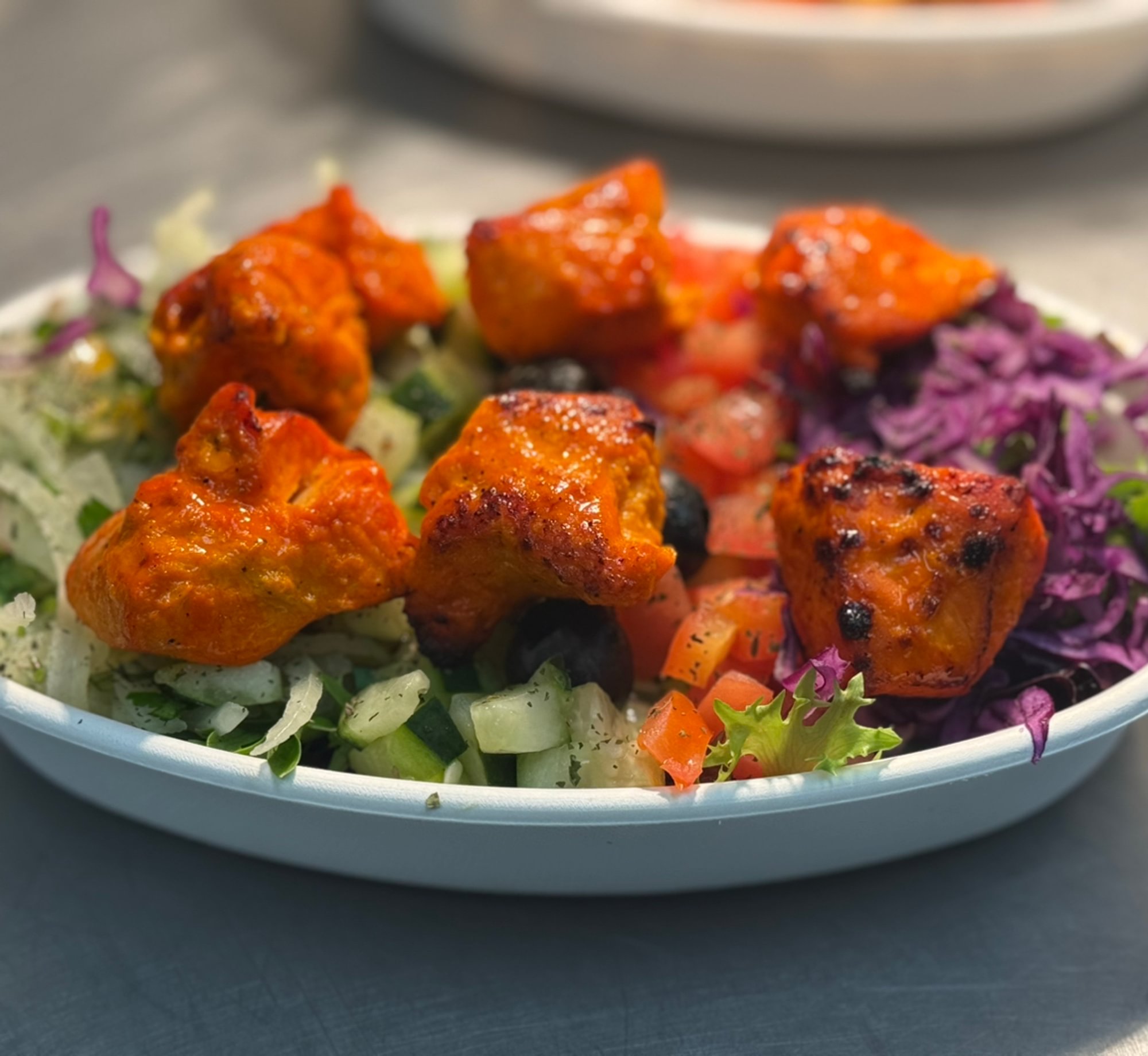 Chicken Kebab Salad