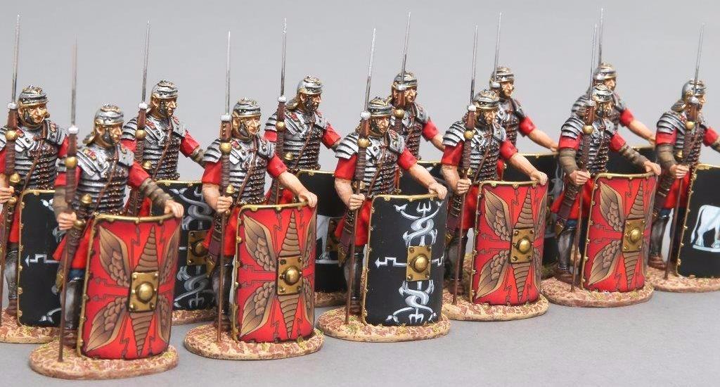 Roman Legionnaires Standing Ready