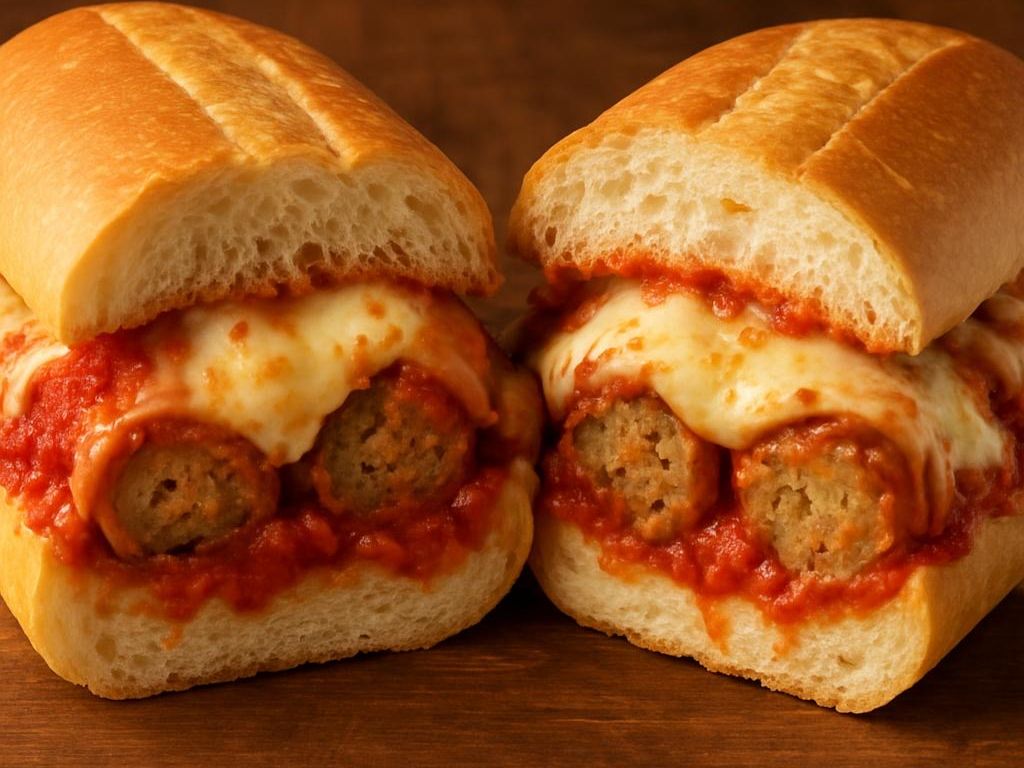 Sausage Parmigiana Whole Loaf Bread