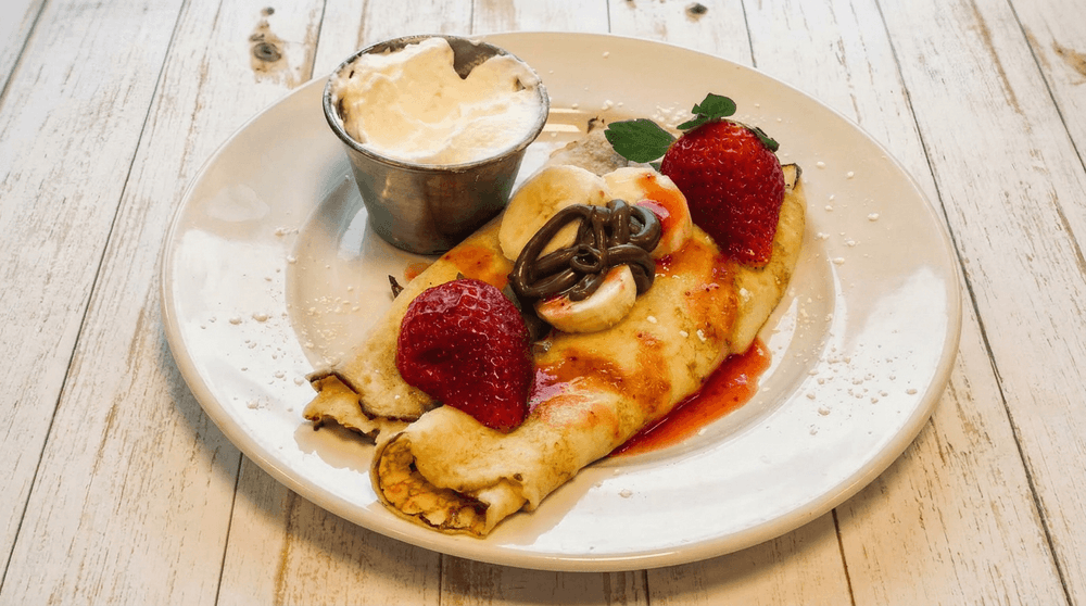 Strawberry Crêpes