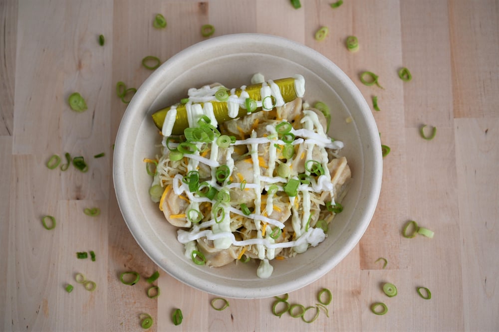 Zesty Garlic Dumpling Bowl