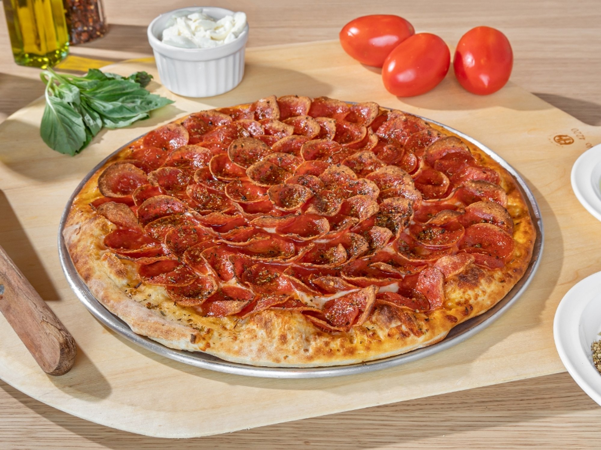 Pepperoni pizza