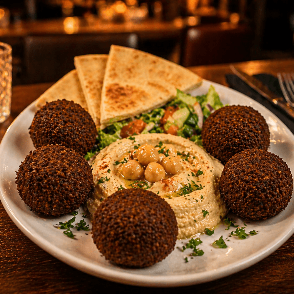 Falafel & Hummus + 1 Pita