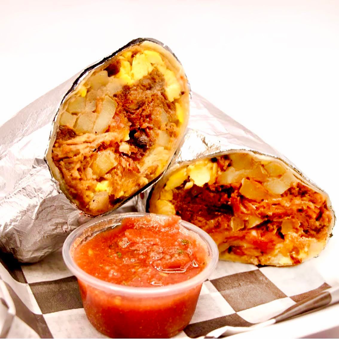 Chuns Bomber (Breakfast Burrito)