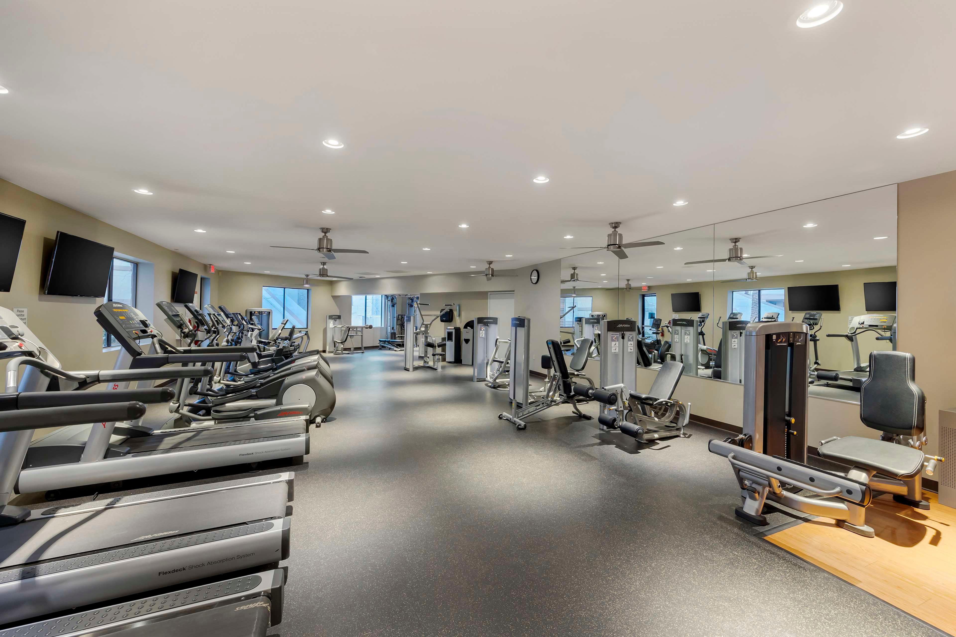Health club  fitness center  gym