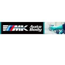 MK Auto Body Logo