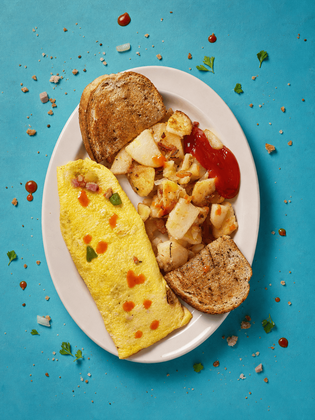 Vegetable Omelette