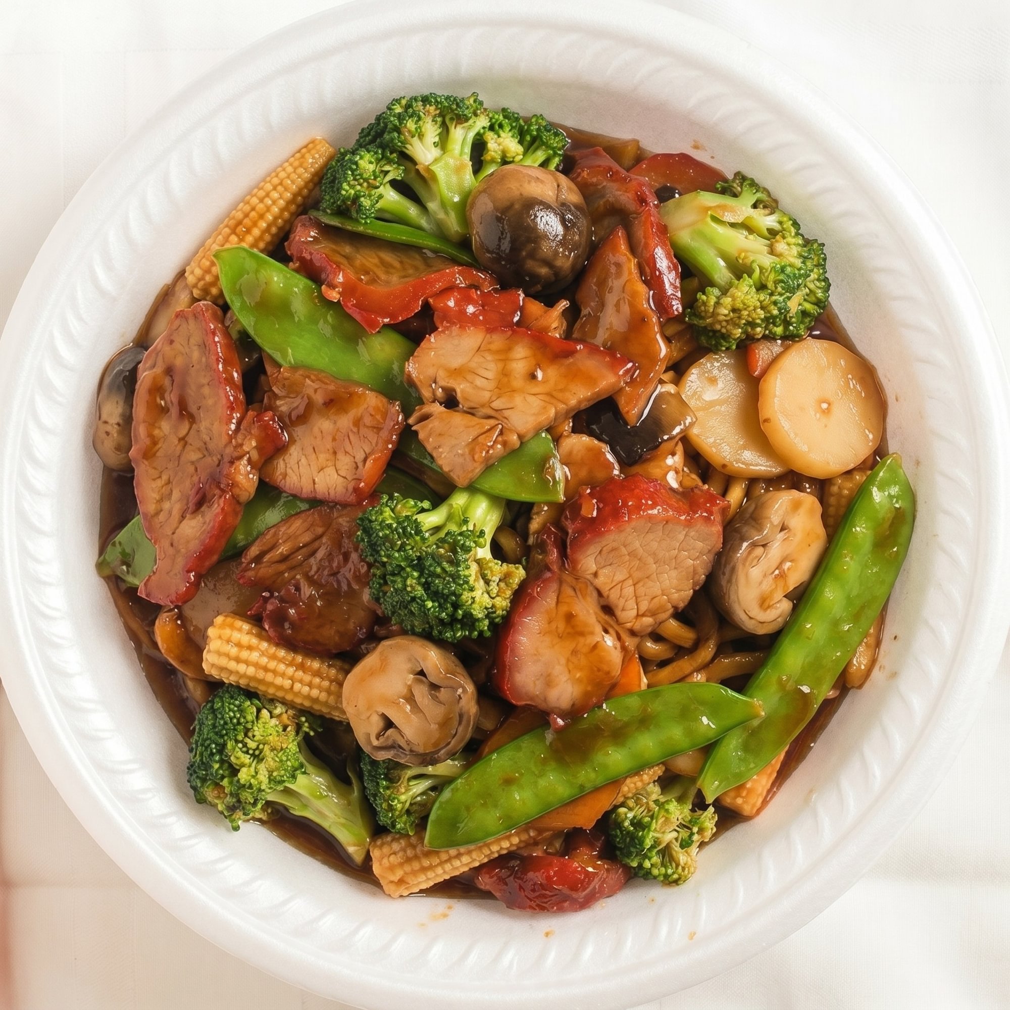 Pork with Chinese Vegetables