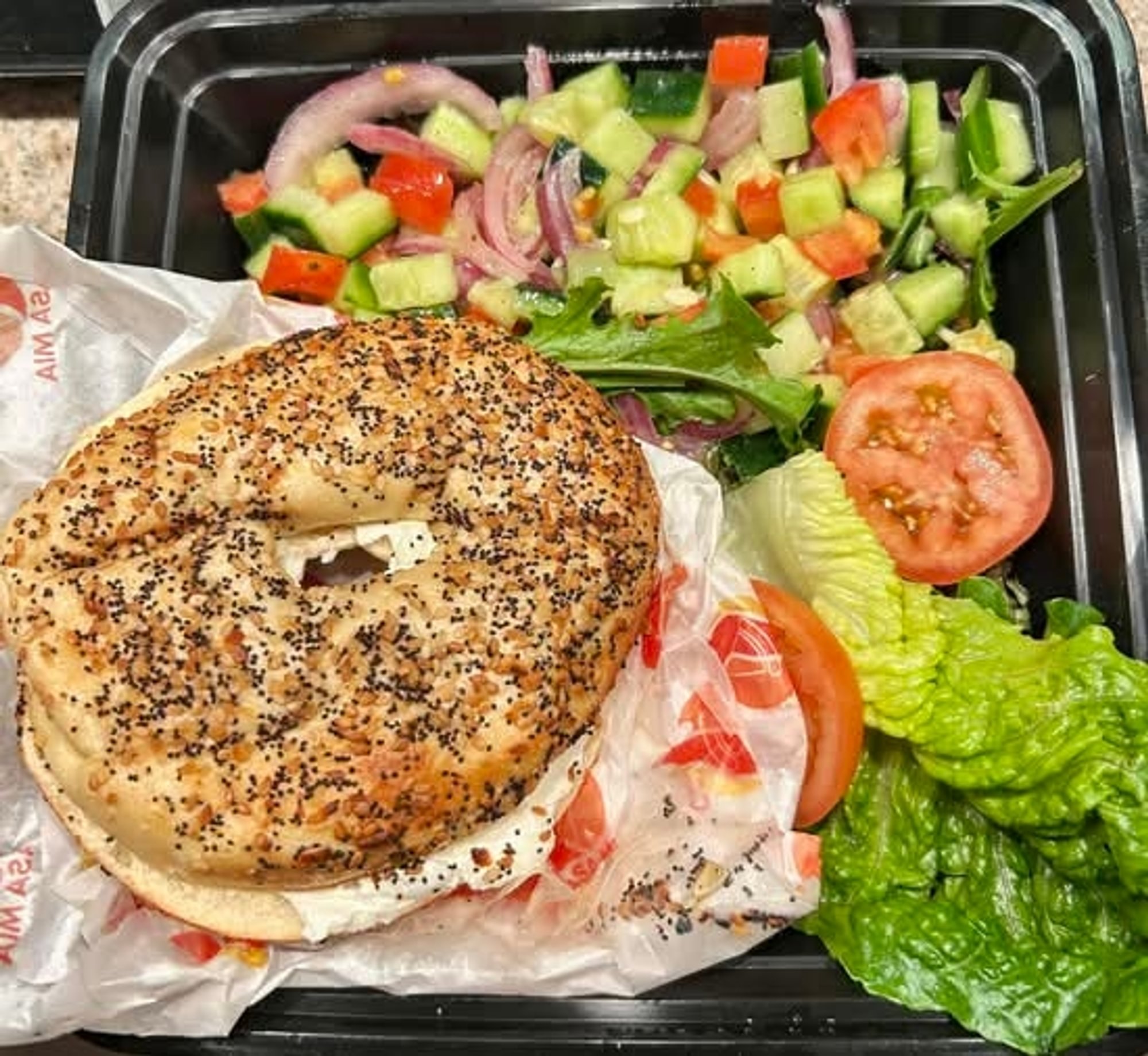 Cream Cheese Bagel