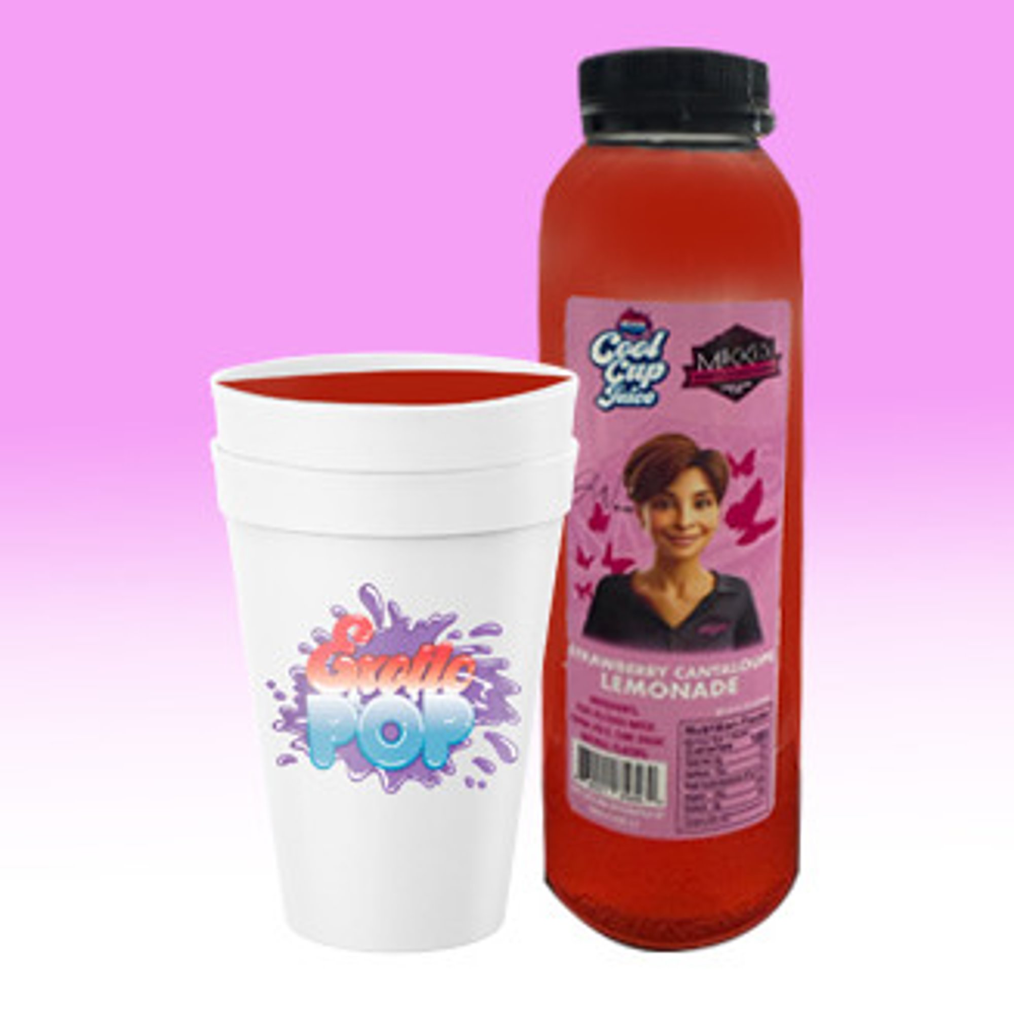 Signature Exotic Pop Cool Cup Juice