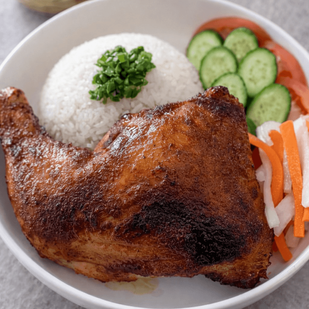 Fried Chicken with Rice