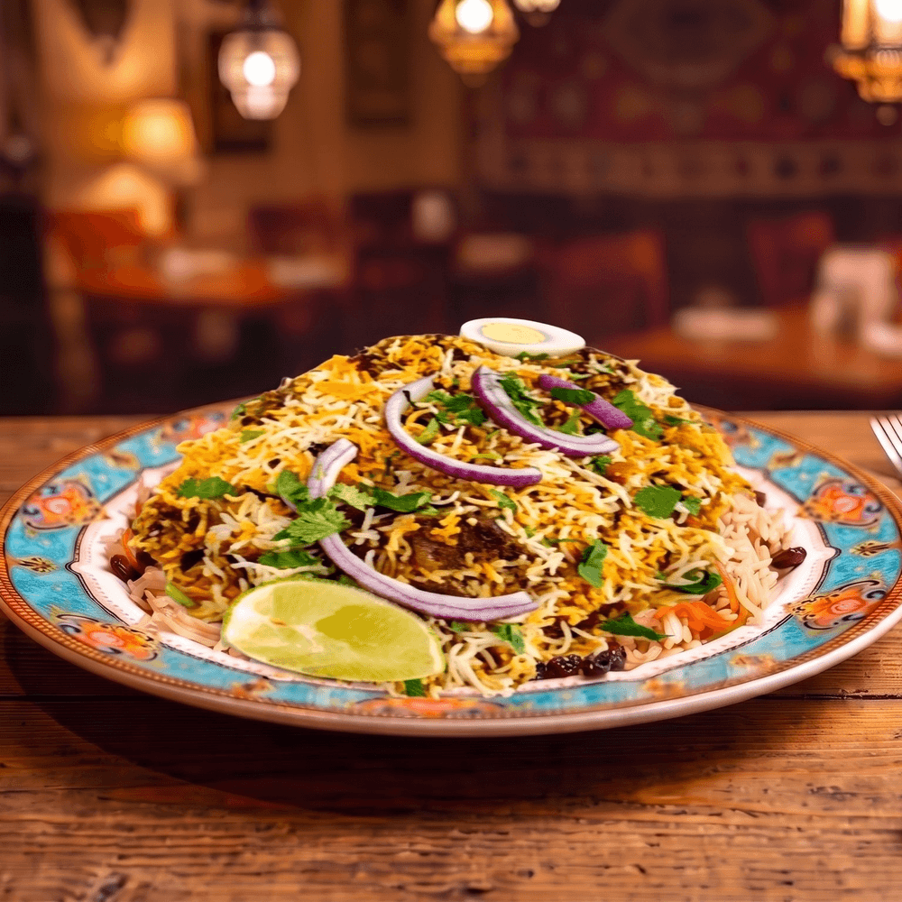 Shandar Biryani Goat