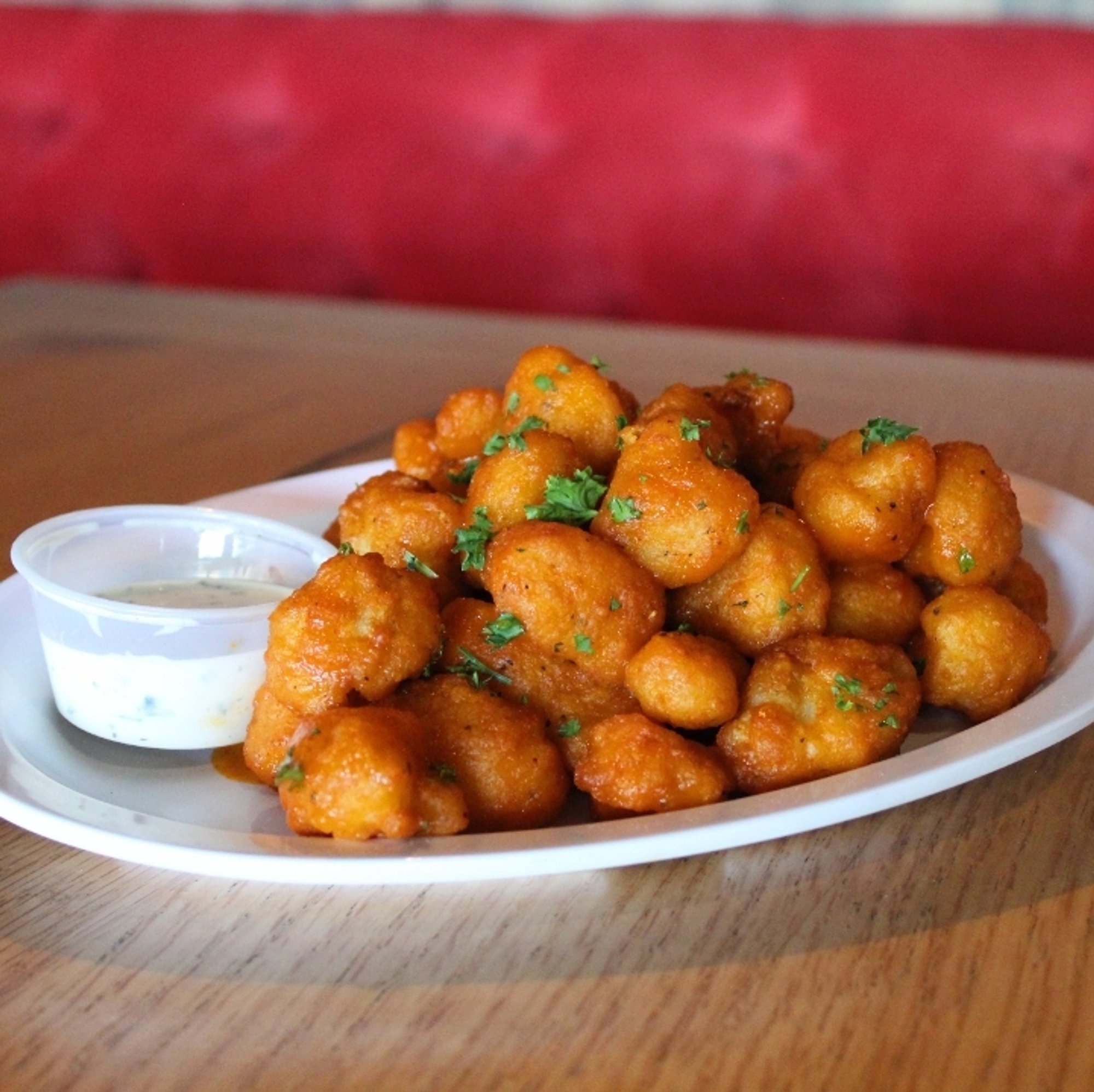 Sticky Cauliflower Nugs