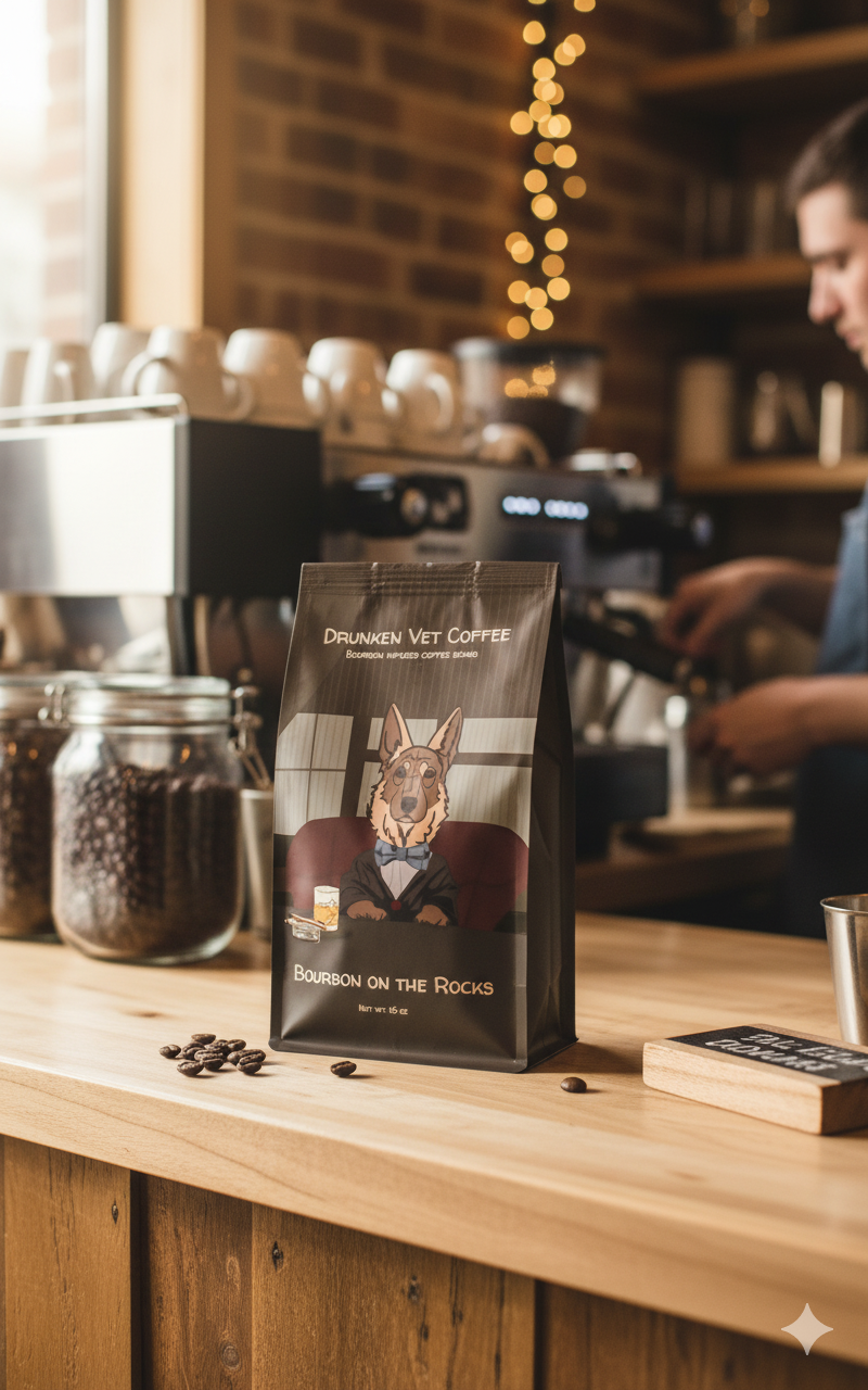 Drunken Vet coffee Image