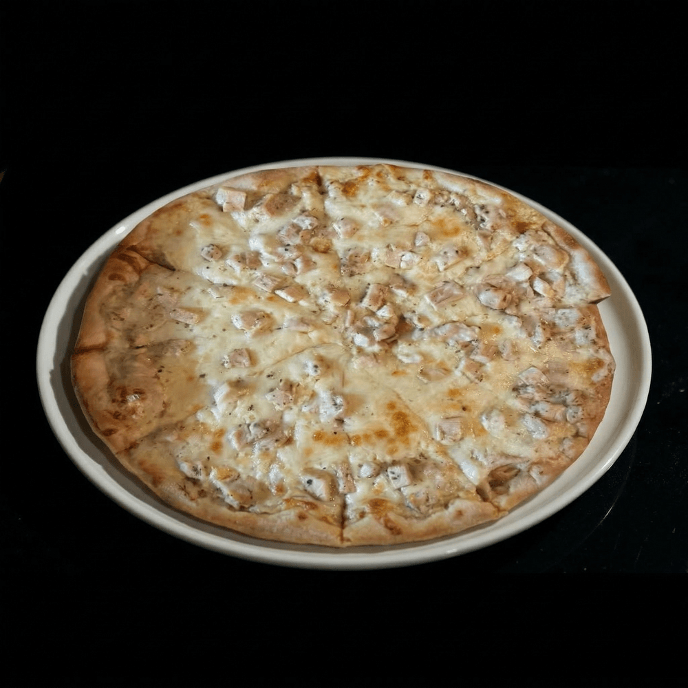 Chicken Alfredo Pizza