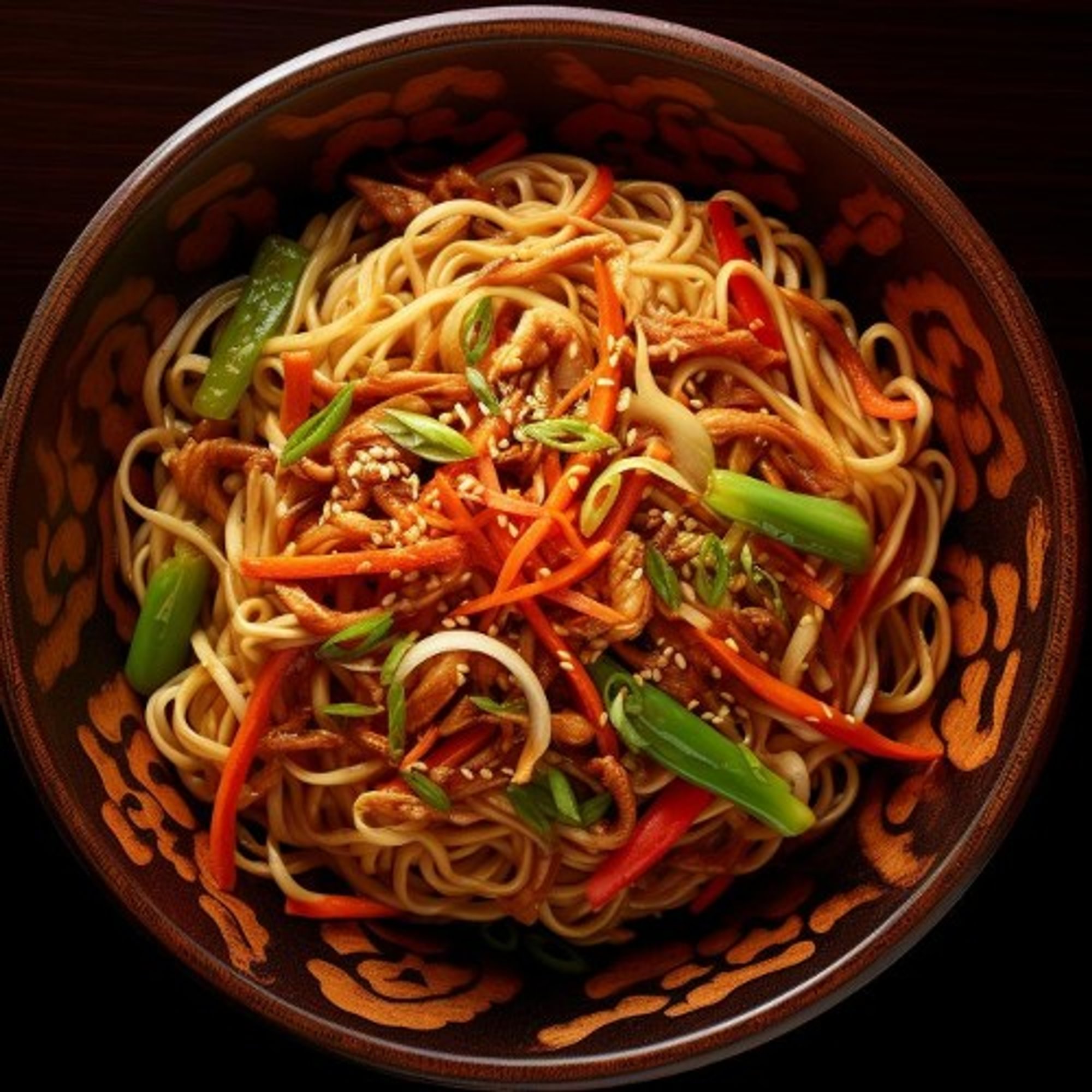 Lomein Stir Fried with Vegetables
