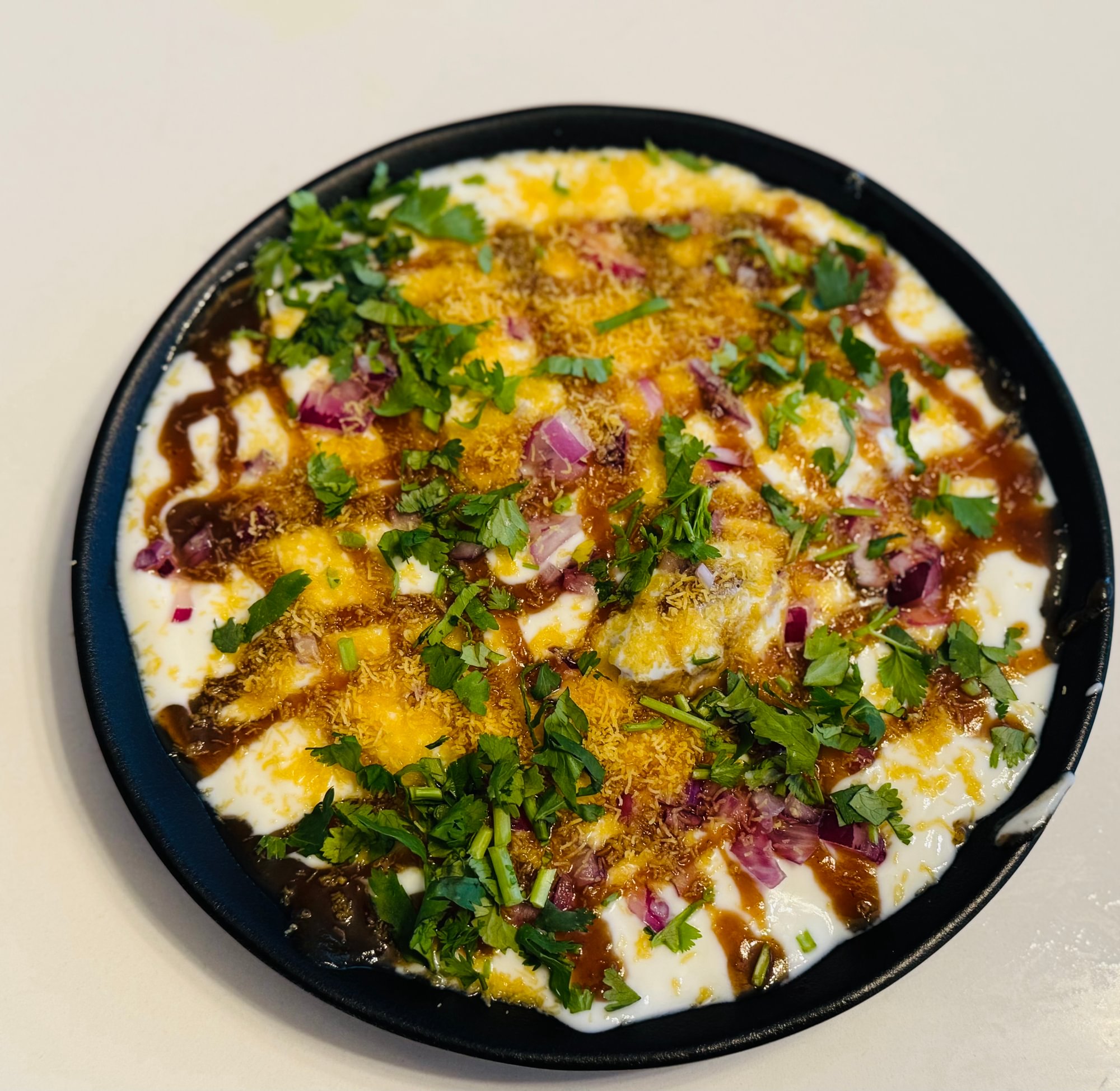 Rajasthani Special Daal Kachori Chaat (2 Pcs) (Online)