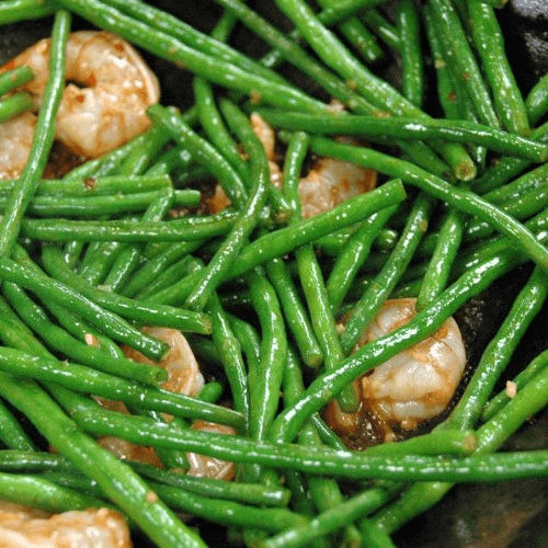 Green Bean with Shrimp