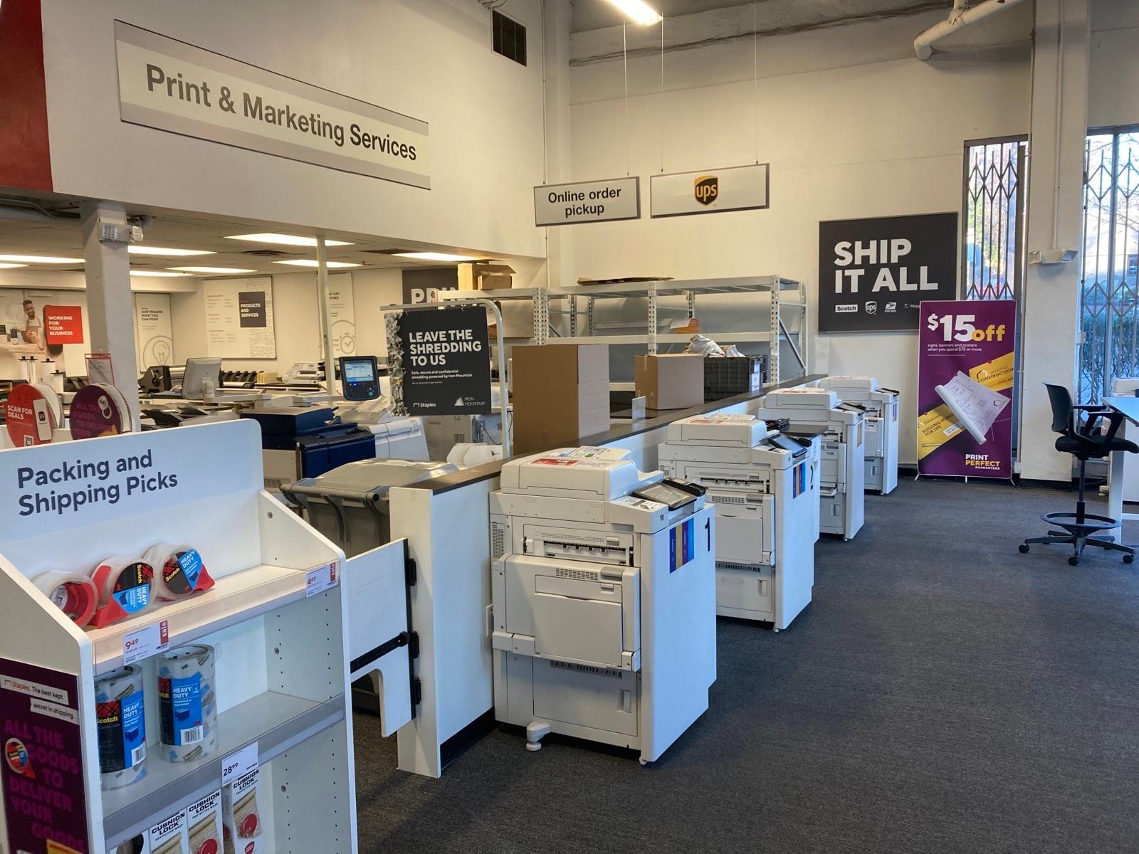 Staples® Print and Marketing Services  7700 Germantown Avenue, Chestnut  Hill, PA