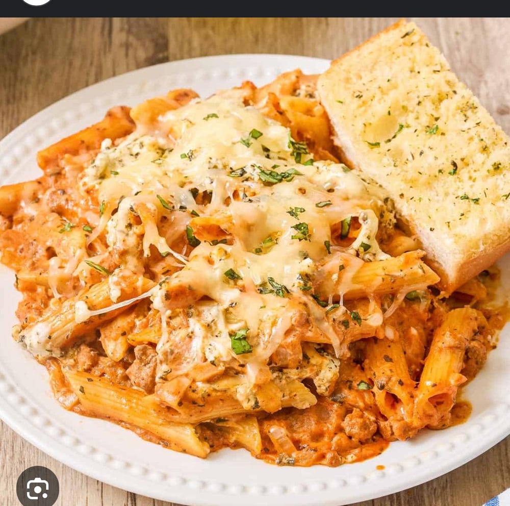 Gluten Free Baked Ziti (No Meat)