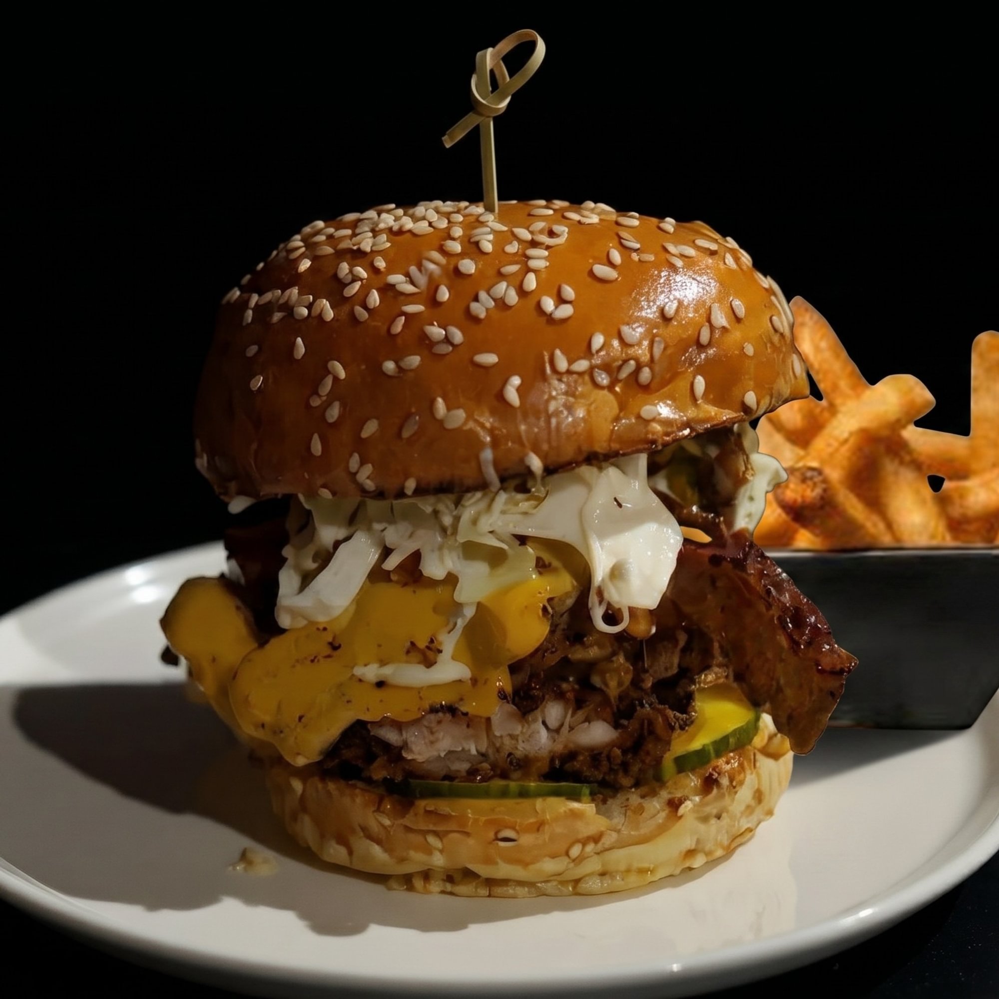Bacon Caramel Burger