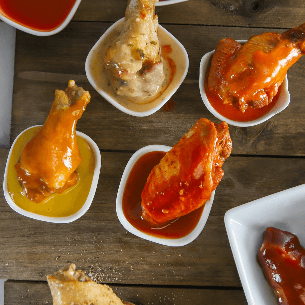 5 Piece flavored wings