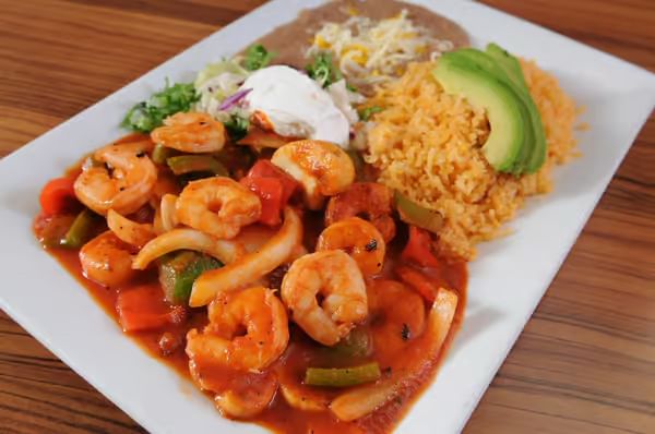 Camarones a La Diabla
