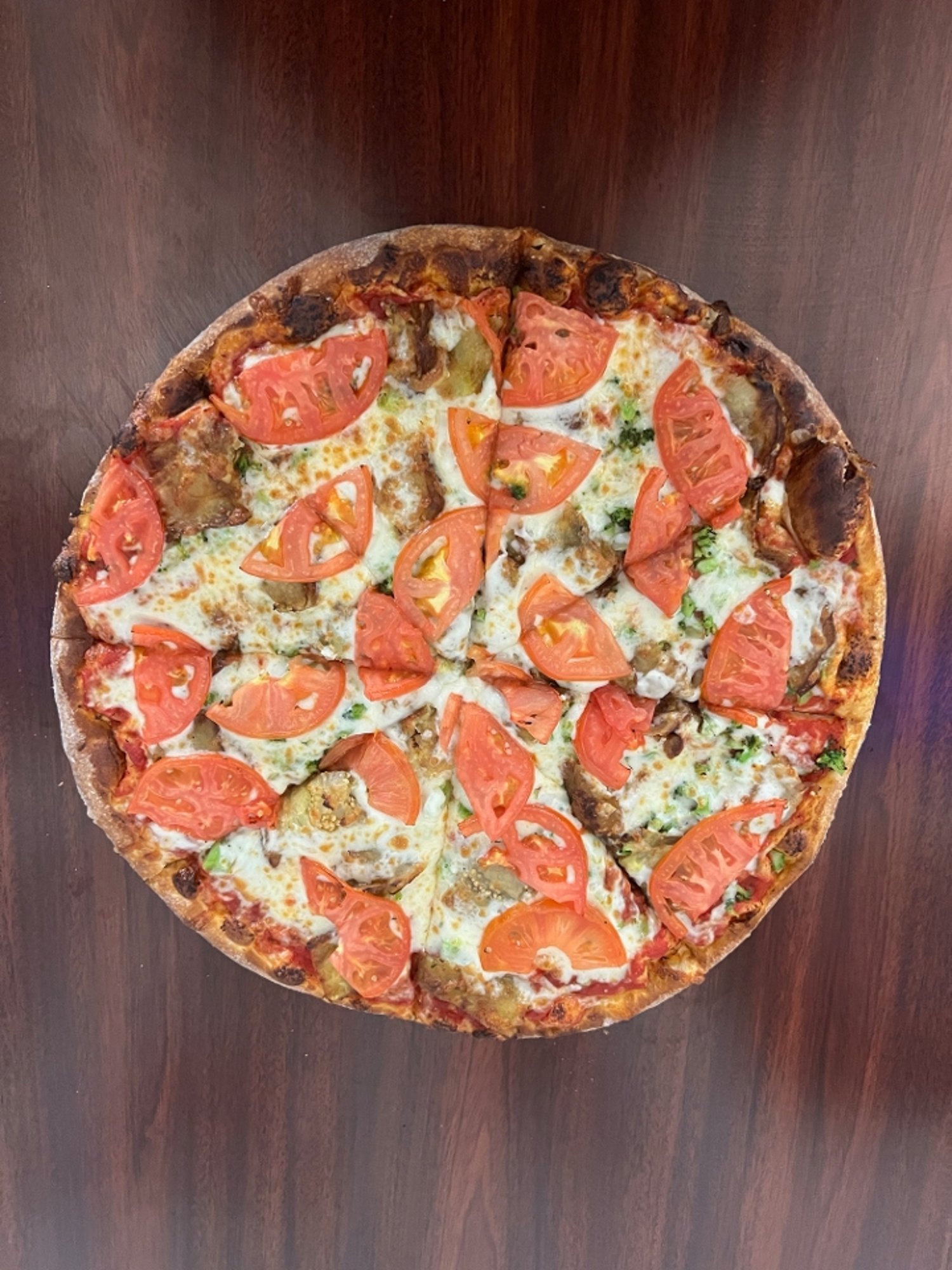 Gourmet Vegetarian Pizza