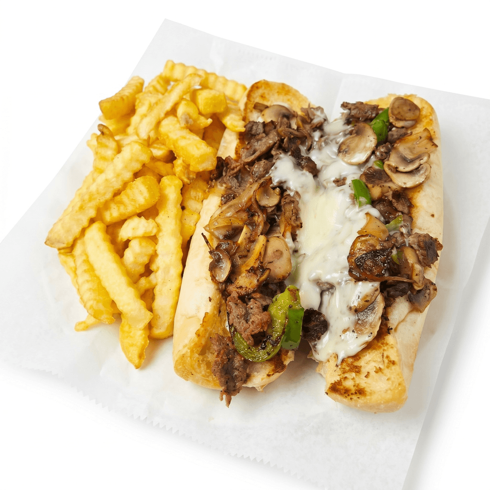 Steak or Chicken Philly Cheese