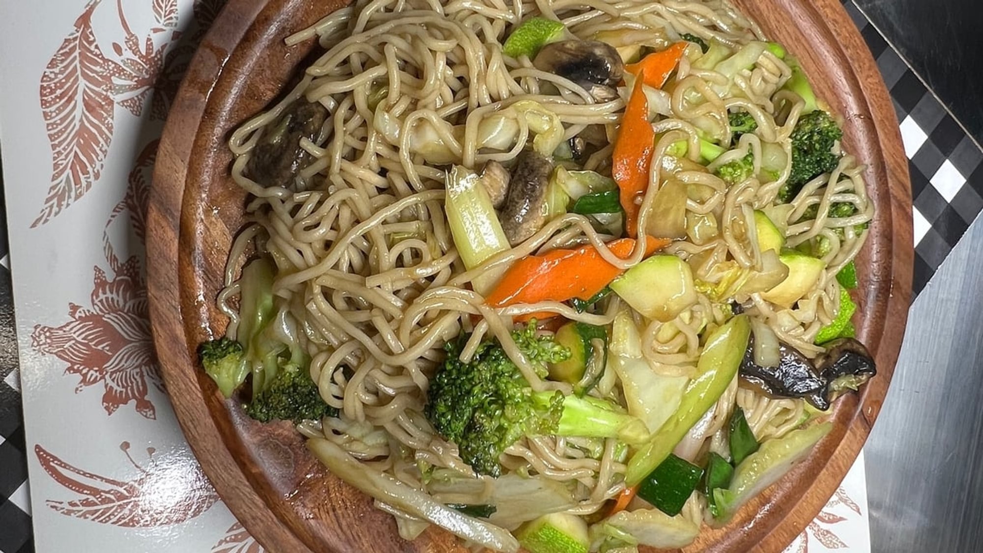 Vegetable Chow Mein